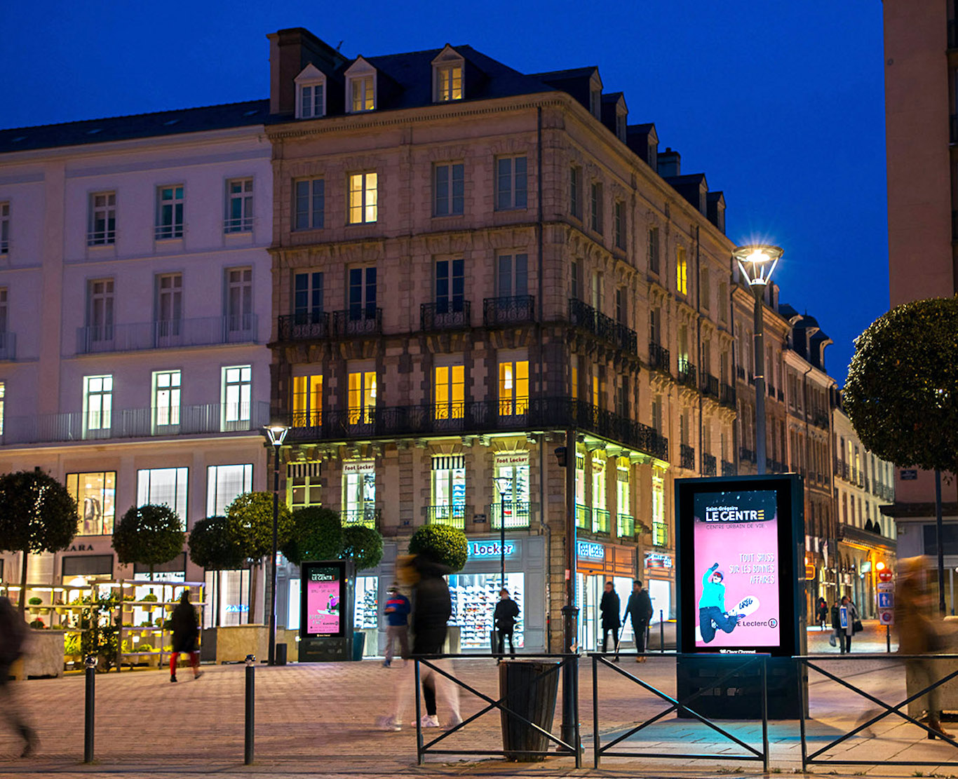 Publicité lumineuse