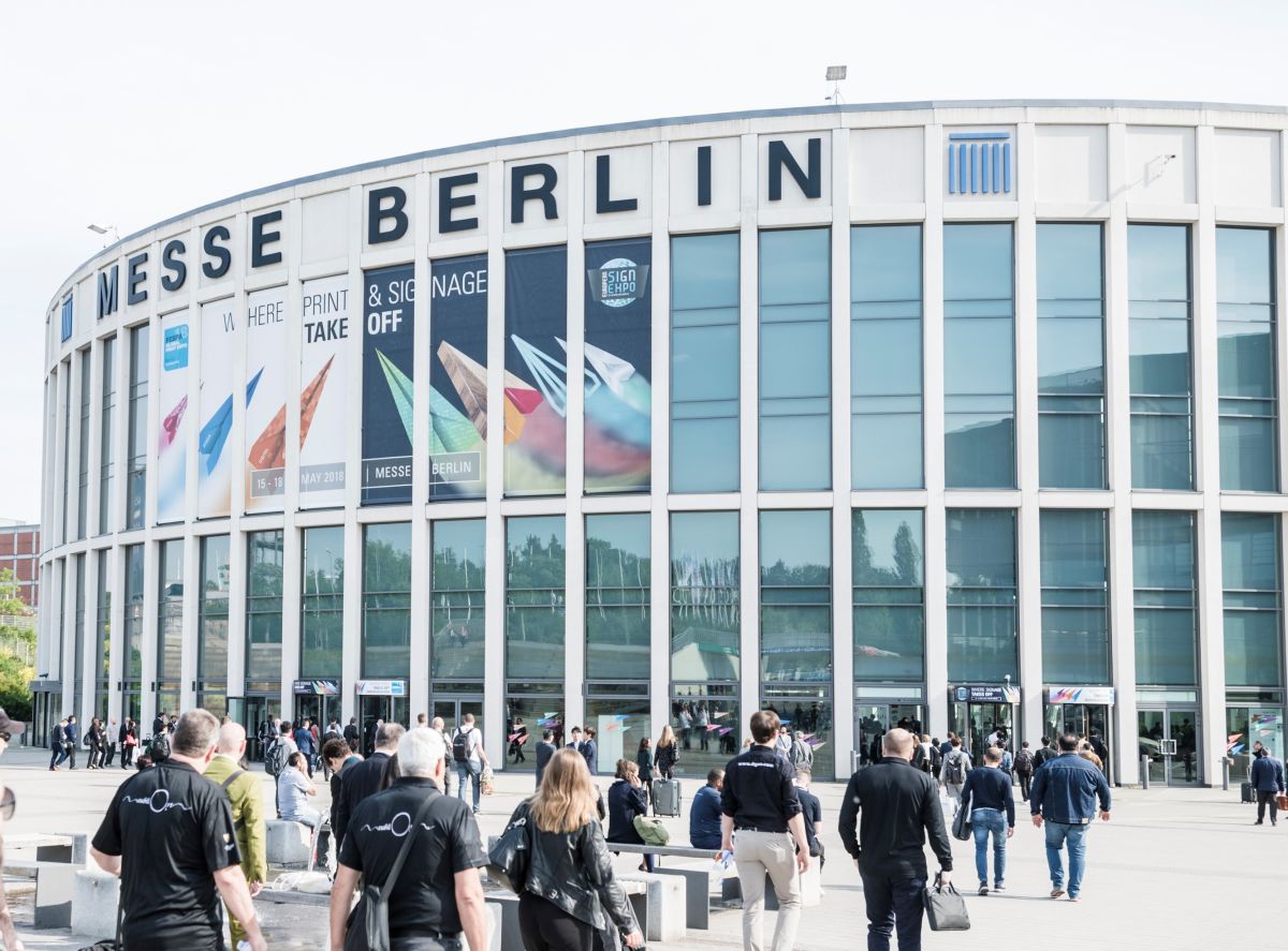 L'entrée du salon Fespa