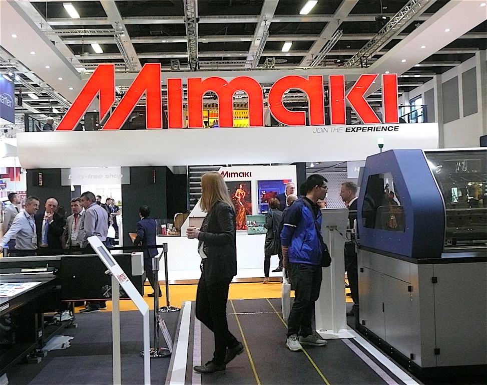 Le stand Mimaki à Fespa